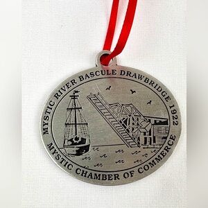 Mystic Chamber Of Commerce medal ornament